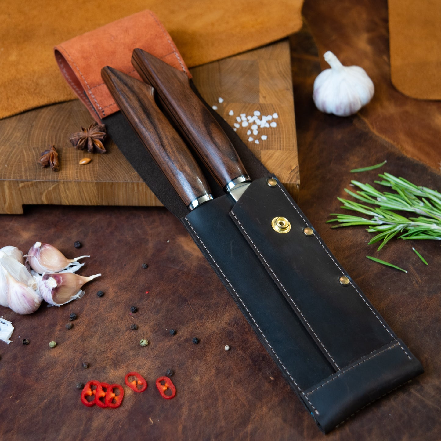 “Lens” Handmade Kitchen Knife Set