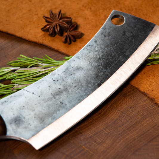 "Crescent" Handmade Cleaver Knife