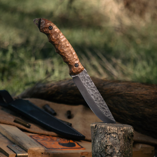 Mountain Heart 2 Utility Knife with Walnut Wood Handle