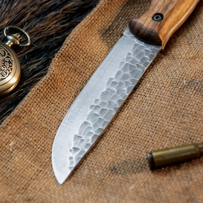 Gift Box 07 Handmade Utility Knife in Premium Wooden Gift Box