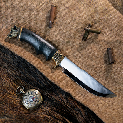 "Traveller mirror" Knife