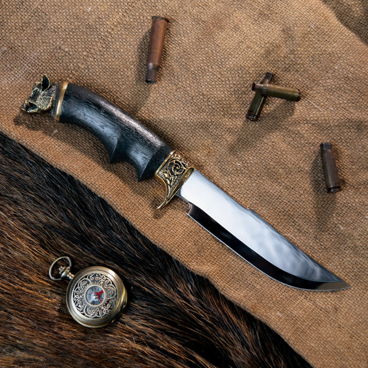 "Traveller mirror" Knife