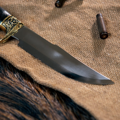 "Traveller mirror" Knife