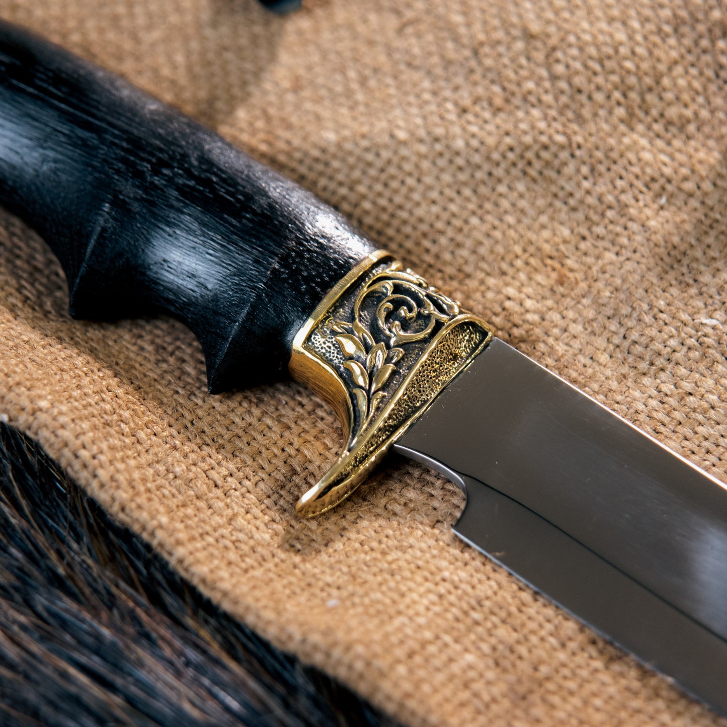 "Traveller mirror" Knife