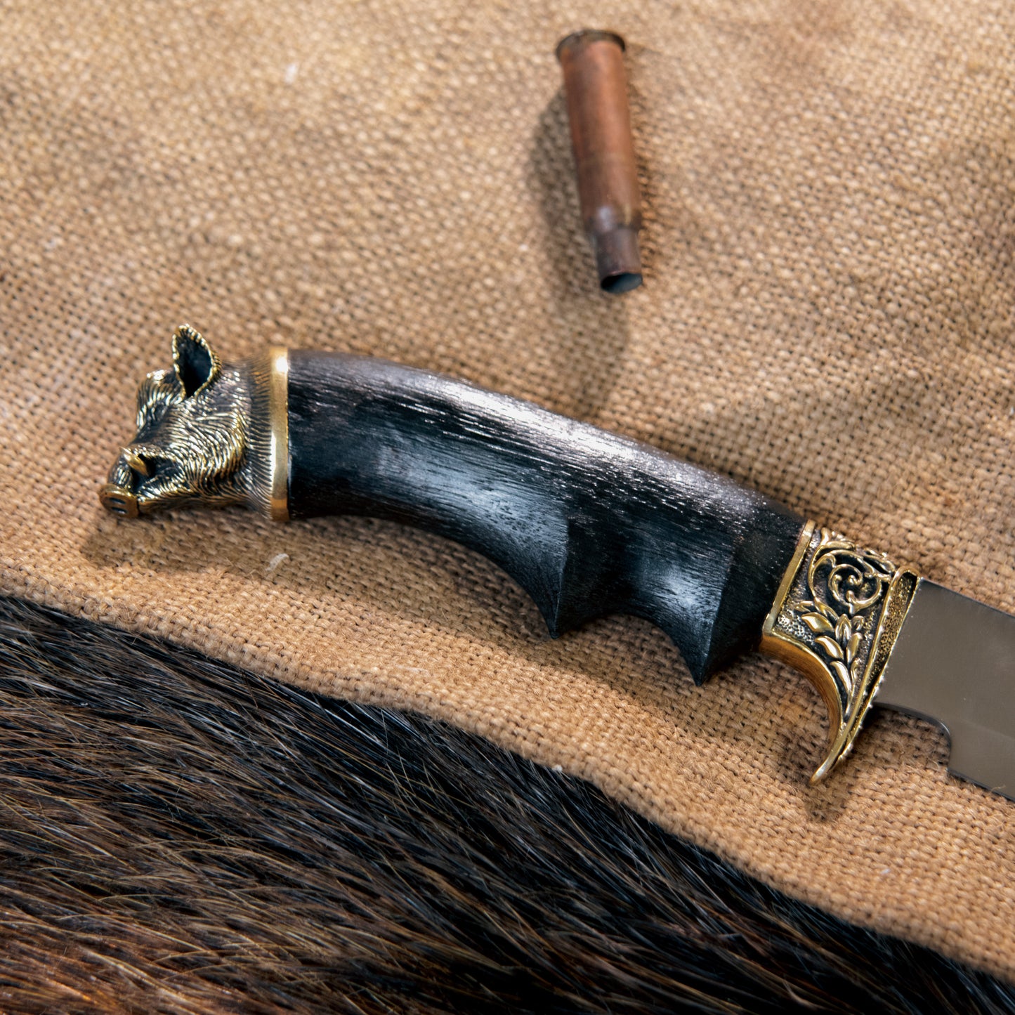 "Traveller mirror" Knife