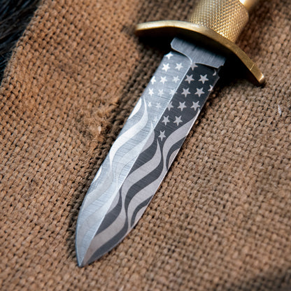 "Shell casing Patriot" Knife