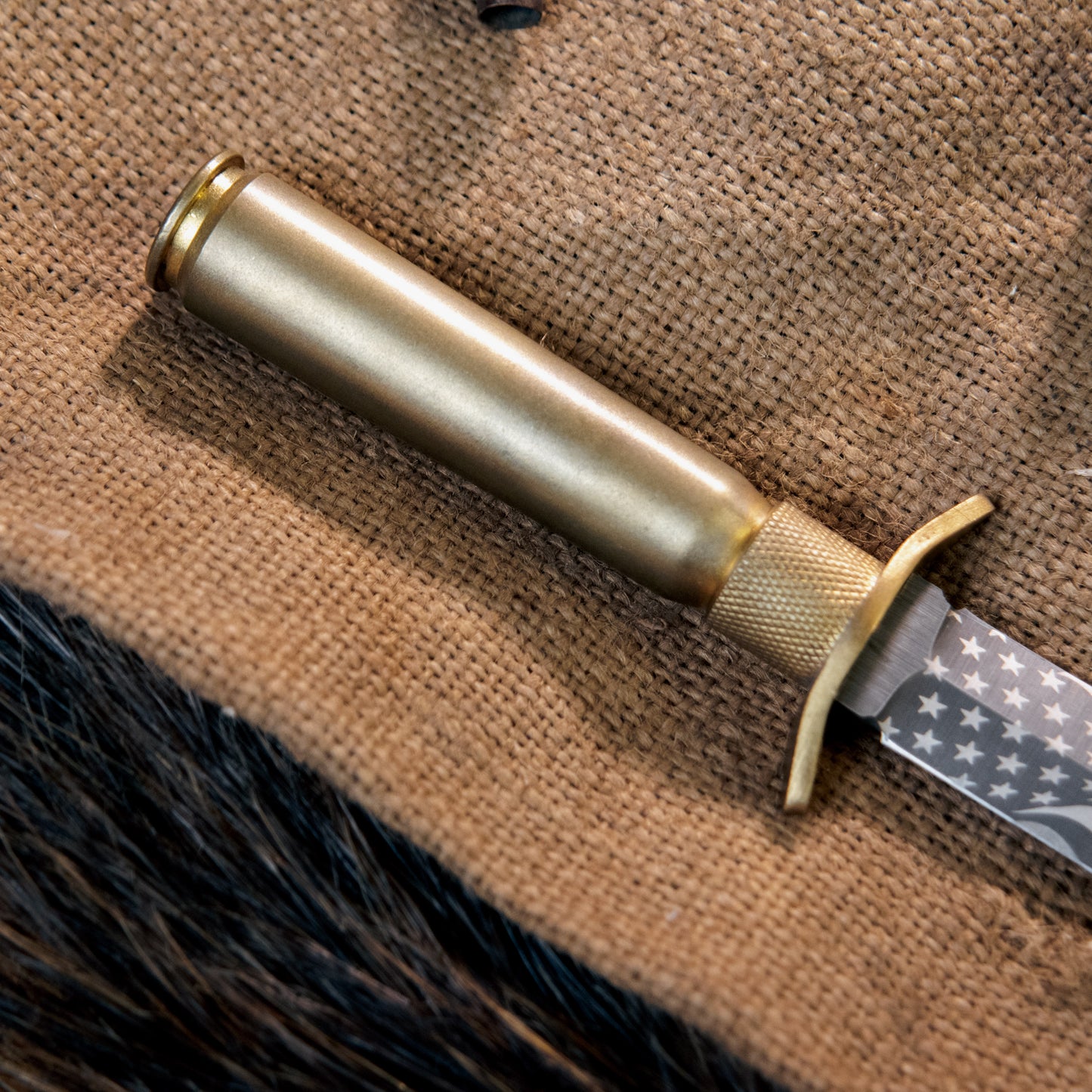 "Shell casing Patriot" Knife