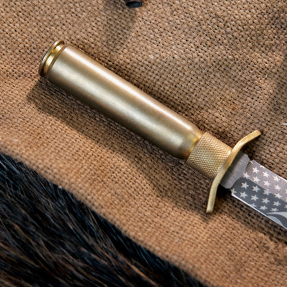 "Shell casing Patriot" Knife