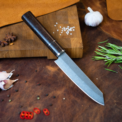 "Santoku S" Handmade Kitchen Chef Knife