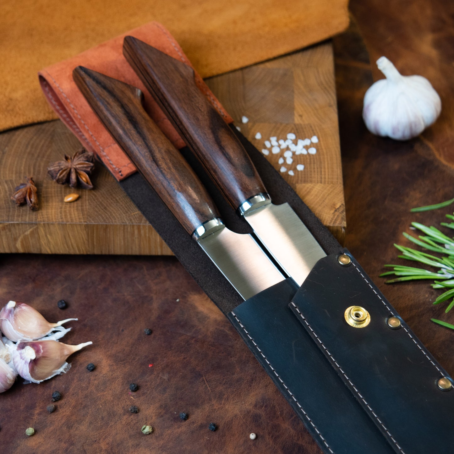 “Lens” Handmade Kitchen Knife Set