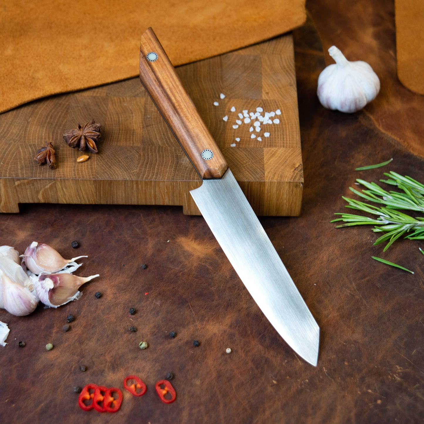 “Trio” Handmade Kitchen Knife Set