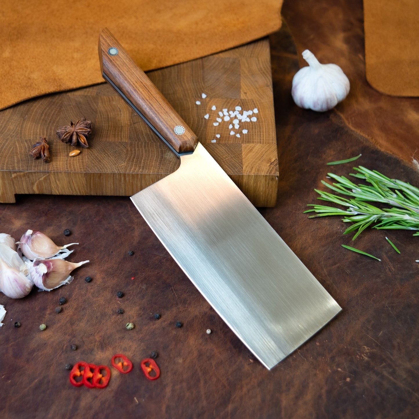 “Trio” Handmade Kitchen Knife Set