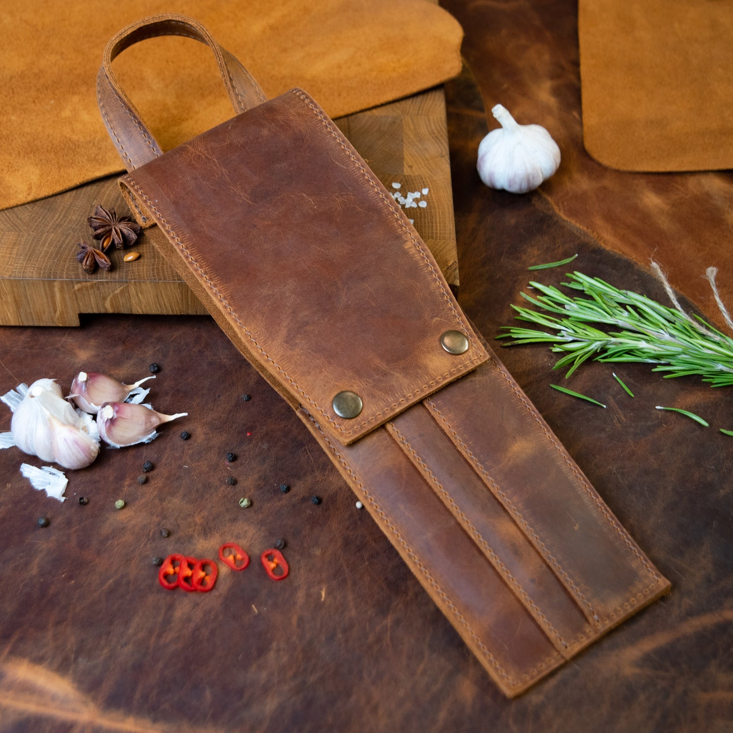 “Trio” Handmade Kitchen Knife Set