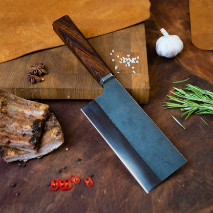 "Shinobi" Handmade Cleaver Knife