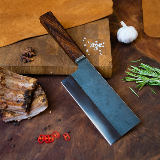 "Shinobi" Handmade Cleaver Knife