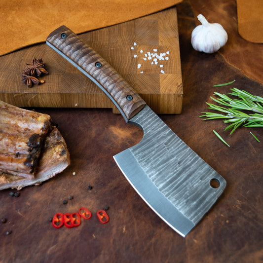 "Butcher" Handmade Cleaver Knife