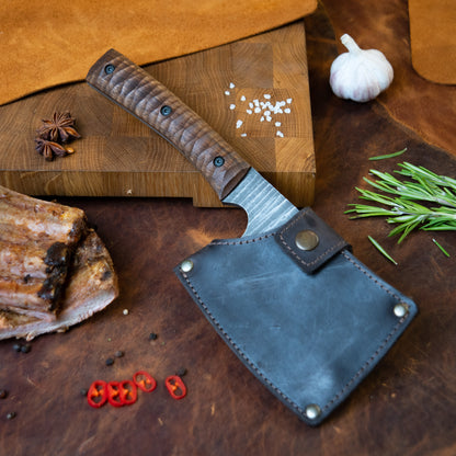 "Butcher" Handmade Cleaver Knife