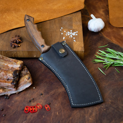 "Crescent" Handmade Cleaver Knife