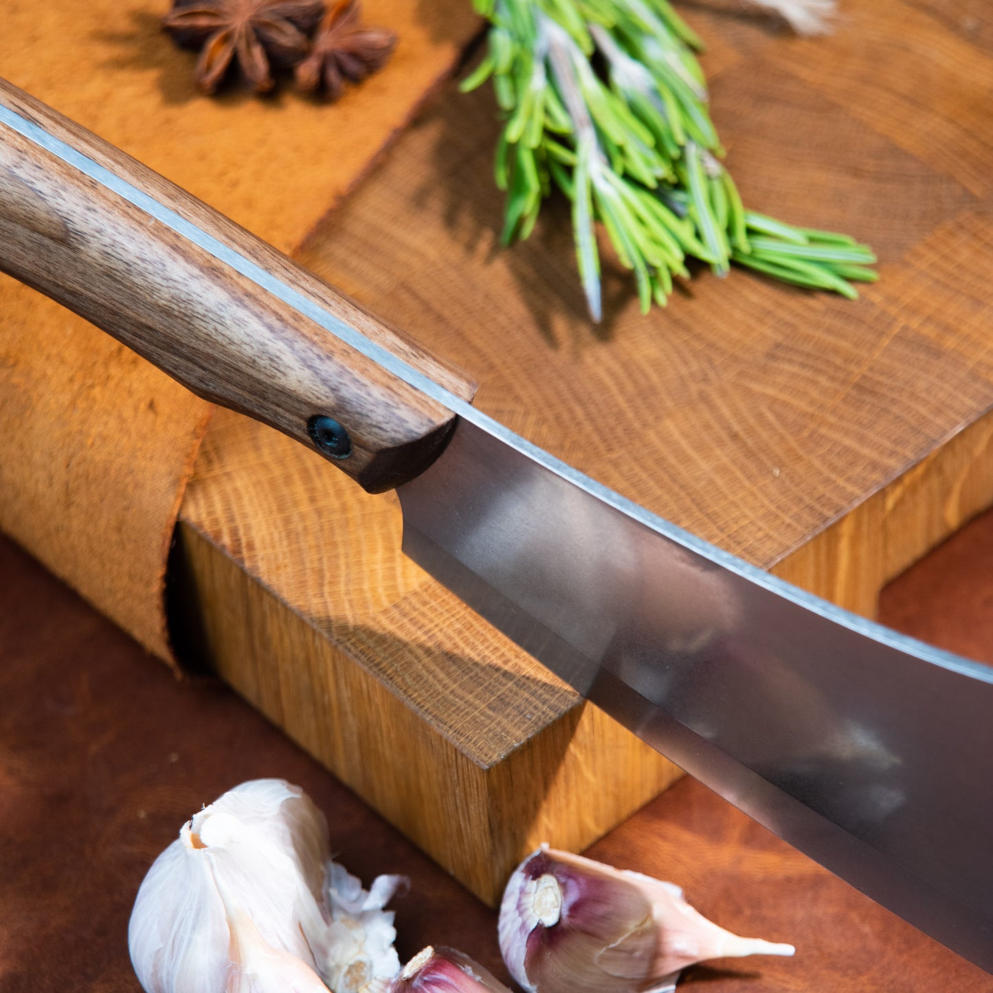 "Clover" Handmade Kitchen Chef Knife