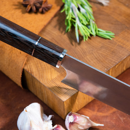 "Santoku L" Handmade Kitchen Chef Knife