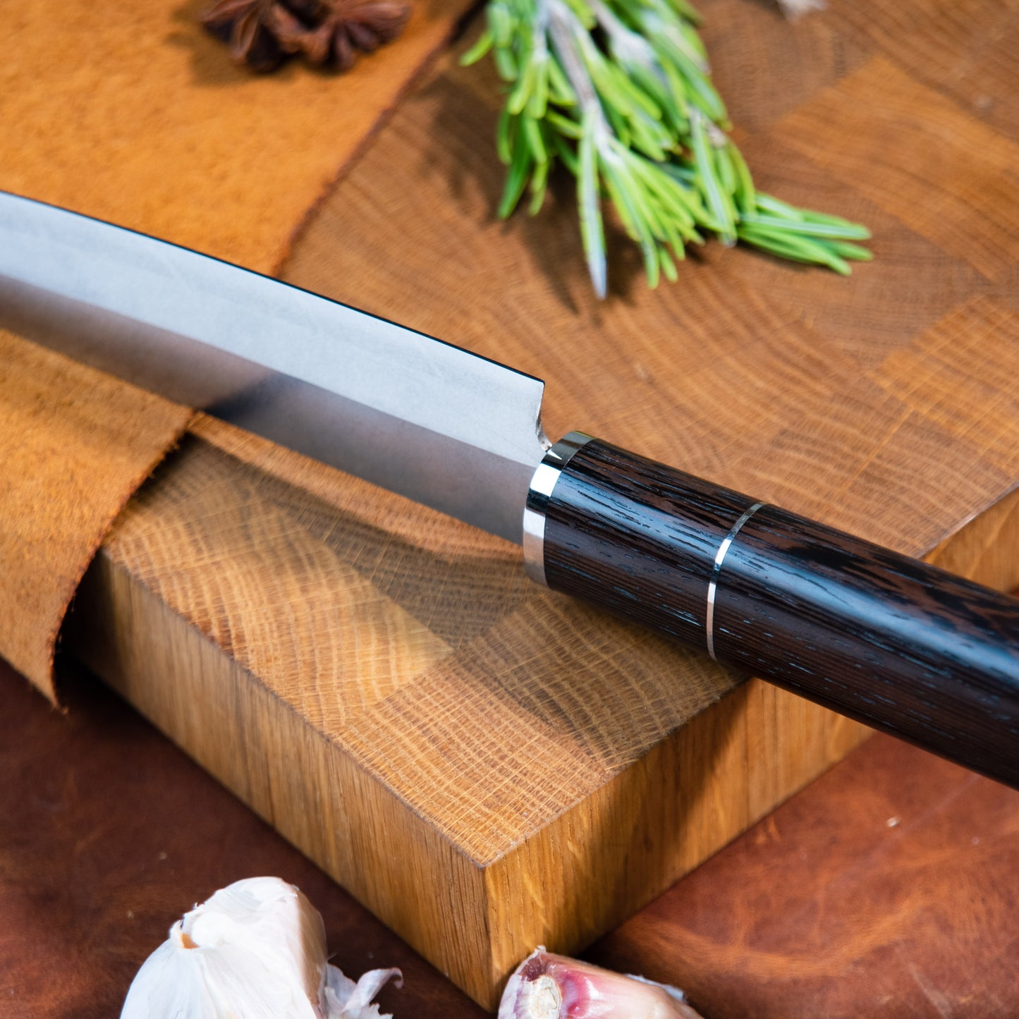 "Santoku S" Handmade Kitchen Chef Knife