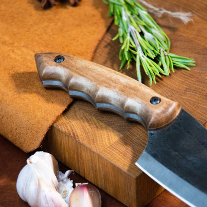 "Crescent" Handmade Cleaver Knife