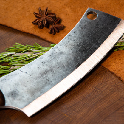"Crescent" Handmade Cleaver Knife