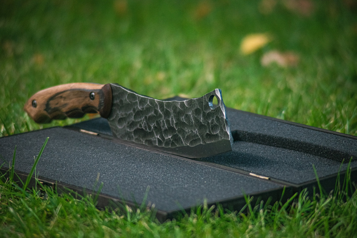 Gift Box 05 Handmade Kitchen Knife Set in Wooden Gift Box