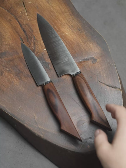 “Lens” Handmade Kitchen Knife Set